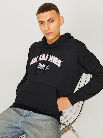 JACK & JONES Sweatshirt 'JORBRONX' in Zwart