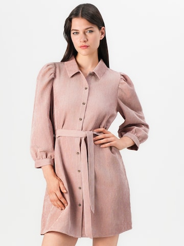 JDY Sukienka koszulowa 'JDYULLA OHIO' w kolorze różowy