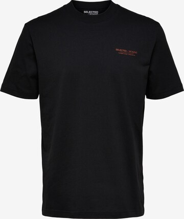 SELECTED Shirt 'Matt' in Black: front