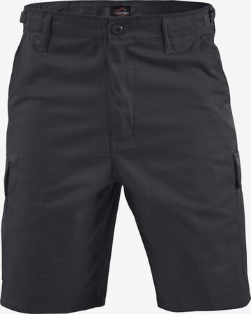 Regular Pantalon fonctionnel 'Dasht' normani en gris : devant