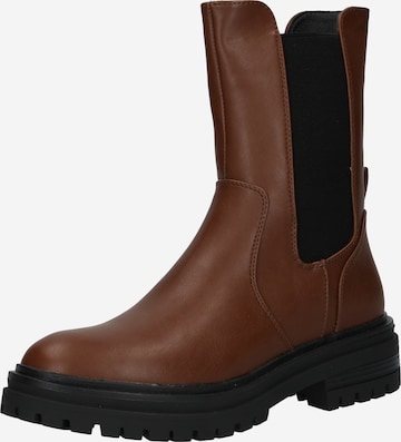 ABOUT YOU Chelsea Boots 'Chantal' in Brown: front