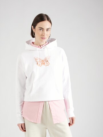 Tommy Jeans Sweatshirt in Weiß: Vorderseite