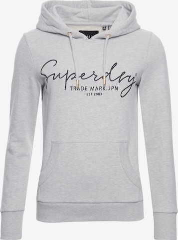 Sweat-shirt 'Alice' Superdry en gris : devant