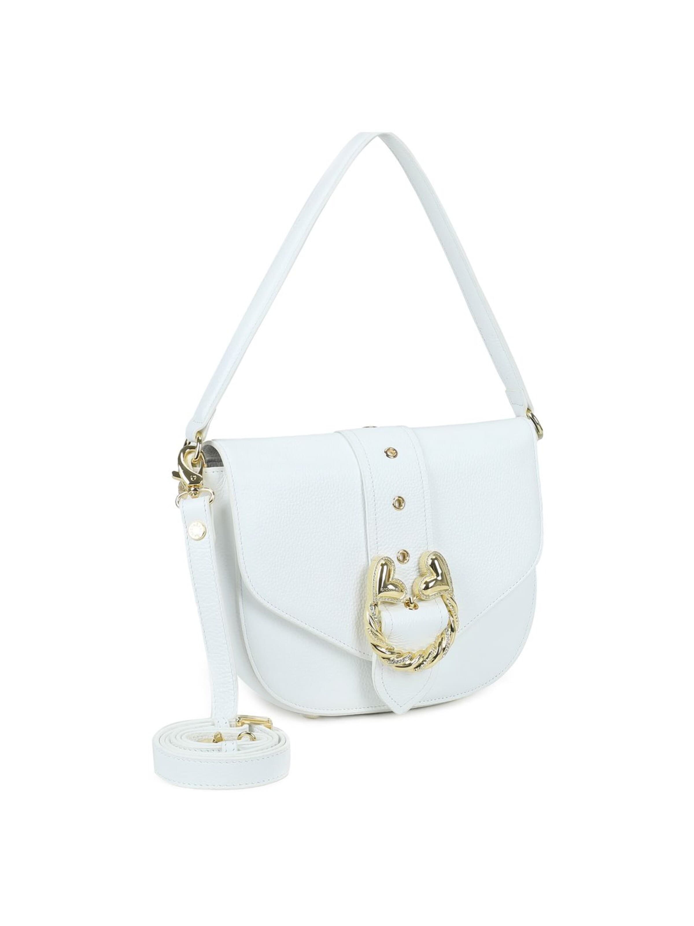Braccialini - Bolso de hombro 'Baroque' en blanco