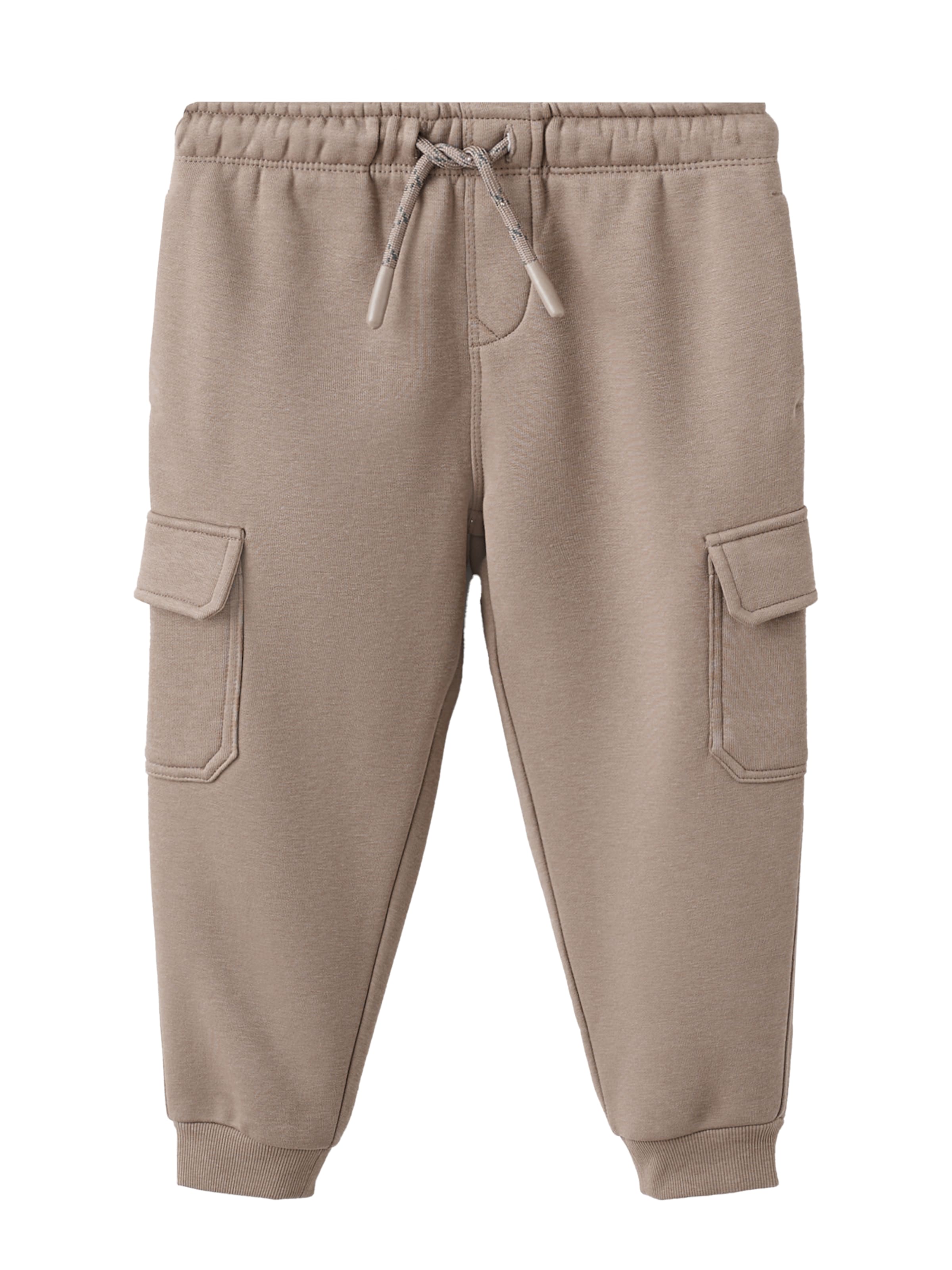 MANGO KIDS Tapered Hose in Braun: Vorderseite