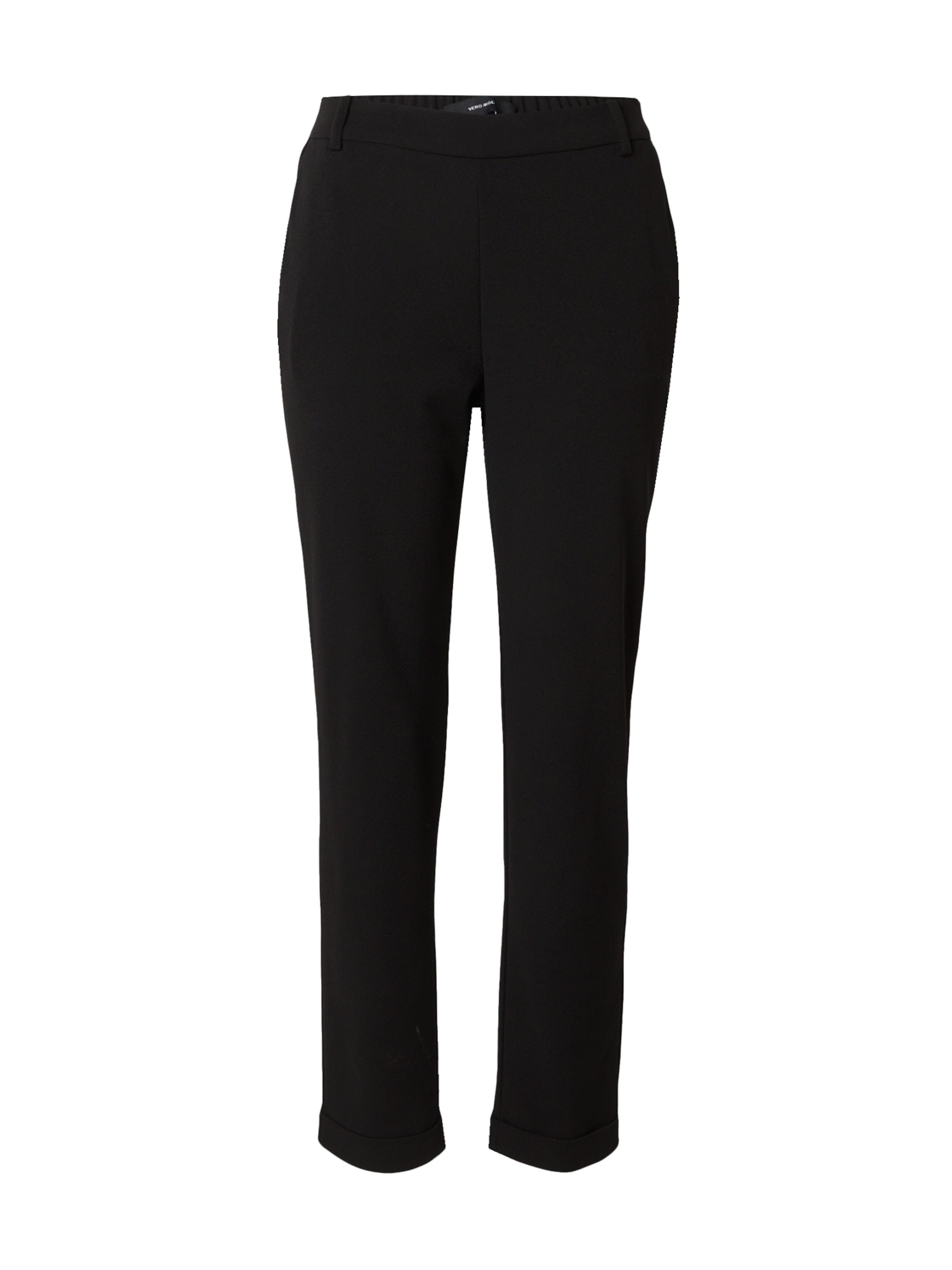 VERO MODA - regular Pantalón 'Sara' en negro: frente