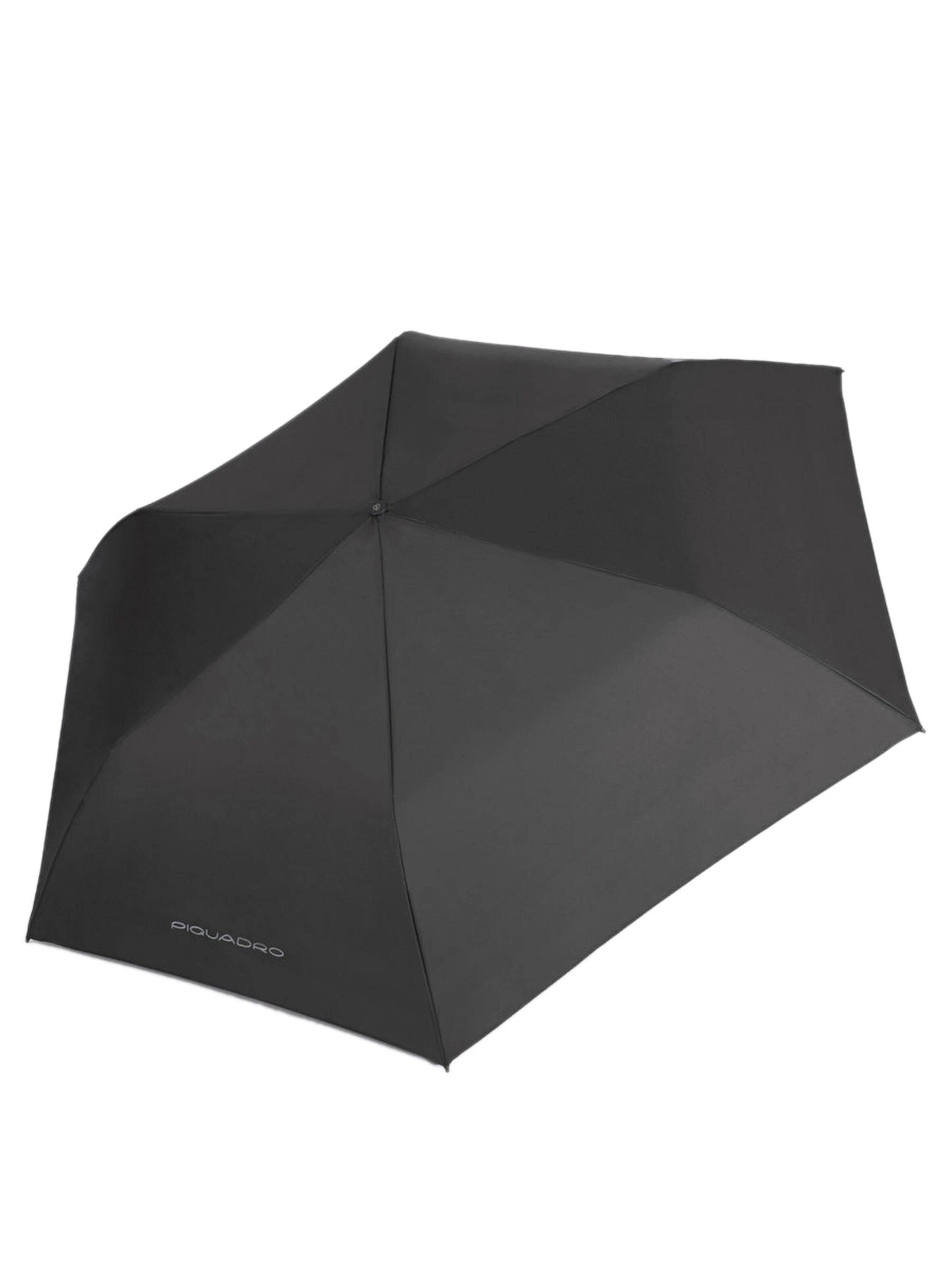 Piquadro Regenschirm‌‌‌‌‌ in Schwarz: Vorderseite