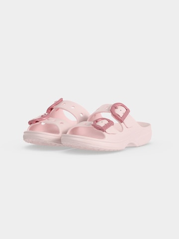 Crocs Μιούλ 'Saturday Enamel Buckle' σε ροζ