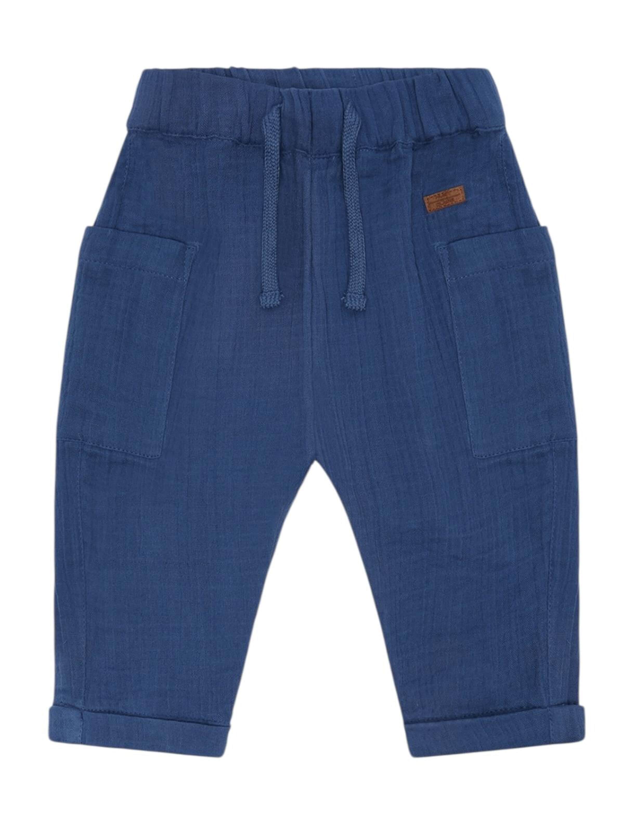 Hust & Claire Regular Trousers 'HCTue' in Blue: front