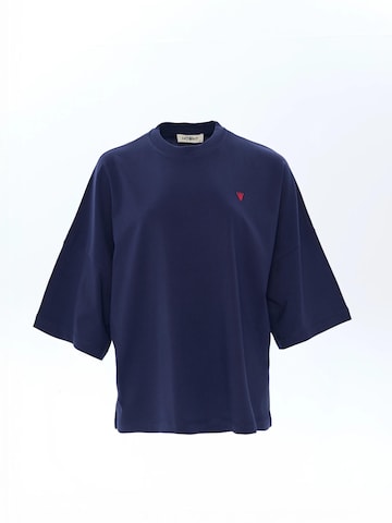 NOWIHT Shirt 'Perpetua' in Blue: front