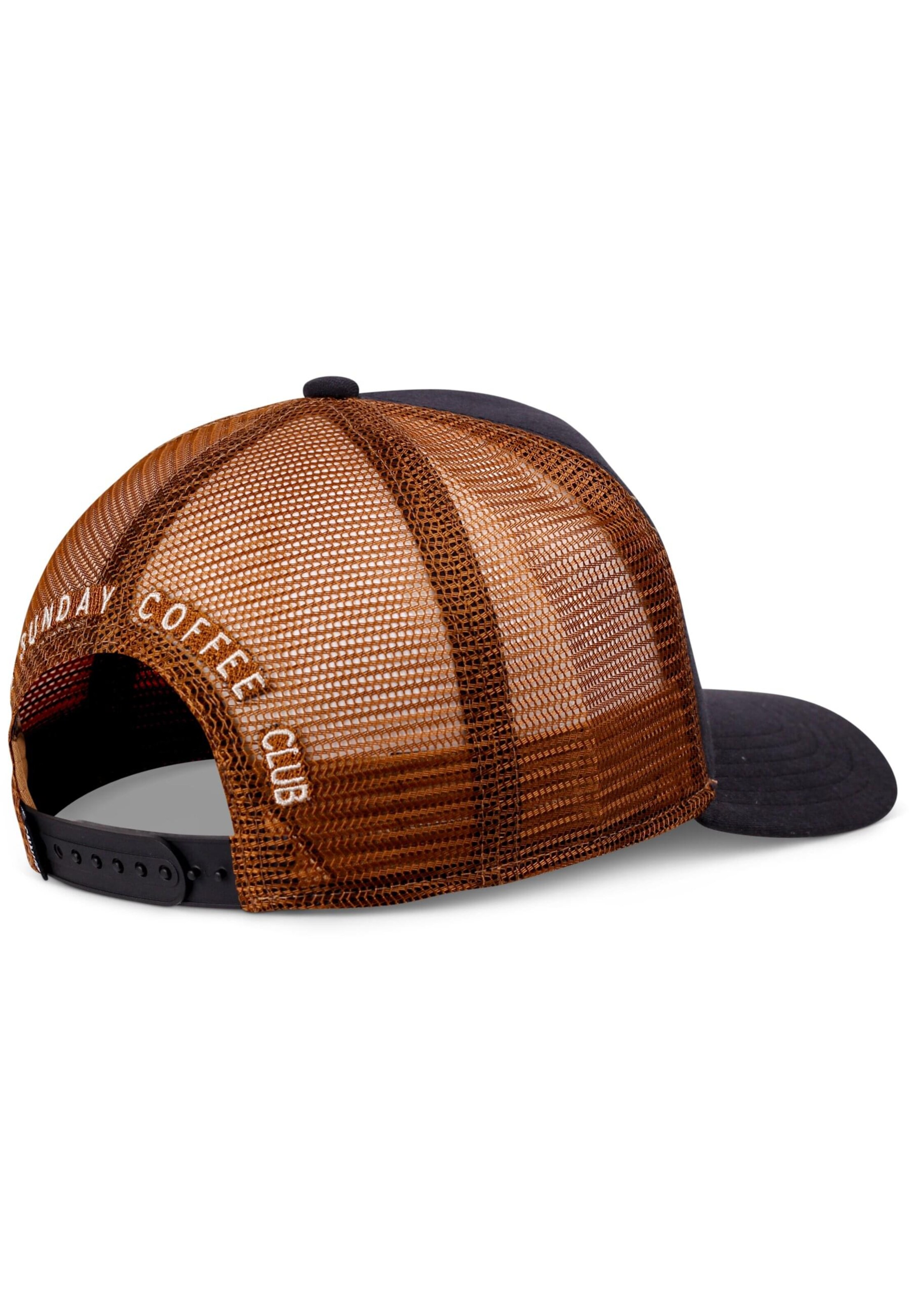 DJINNS Sapkák 'Leaf Sun' - fekete