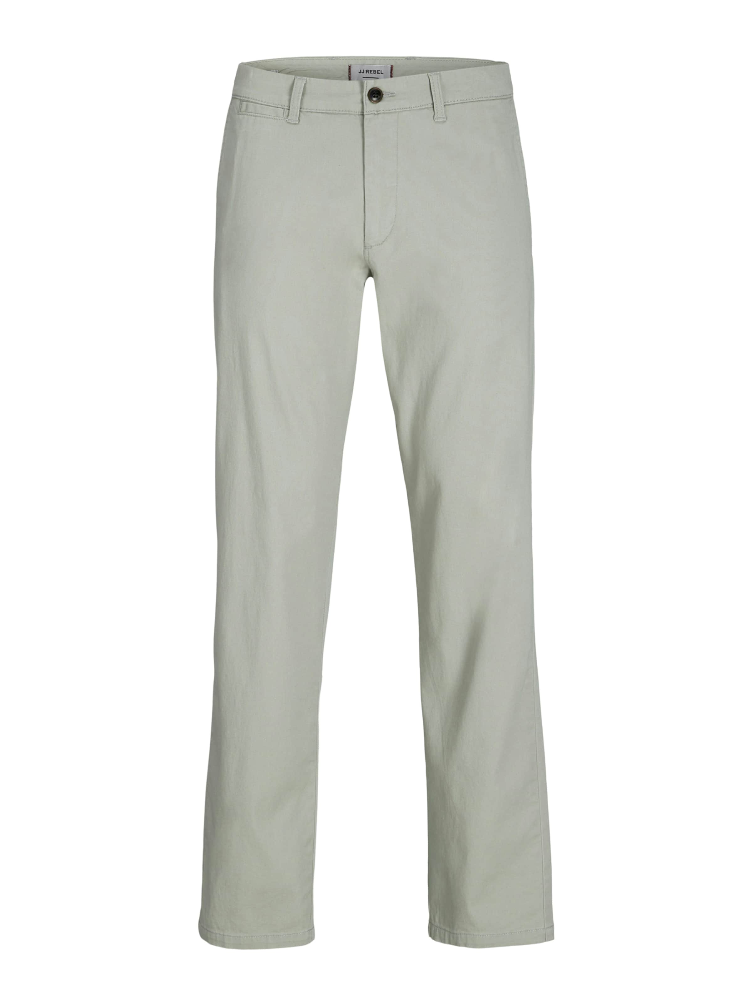 JJ REBEL Heren Chino Broek Jrebkenni Sharp Chino Noos - Losse Pasvorm Zomerbroek