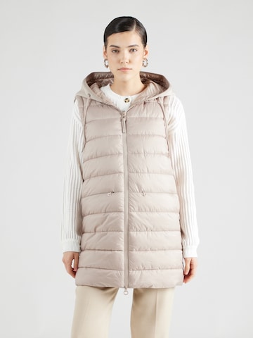 Gilet s.Oliver en beige : devant