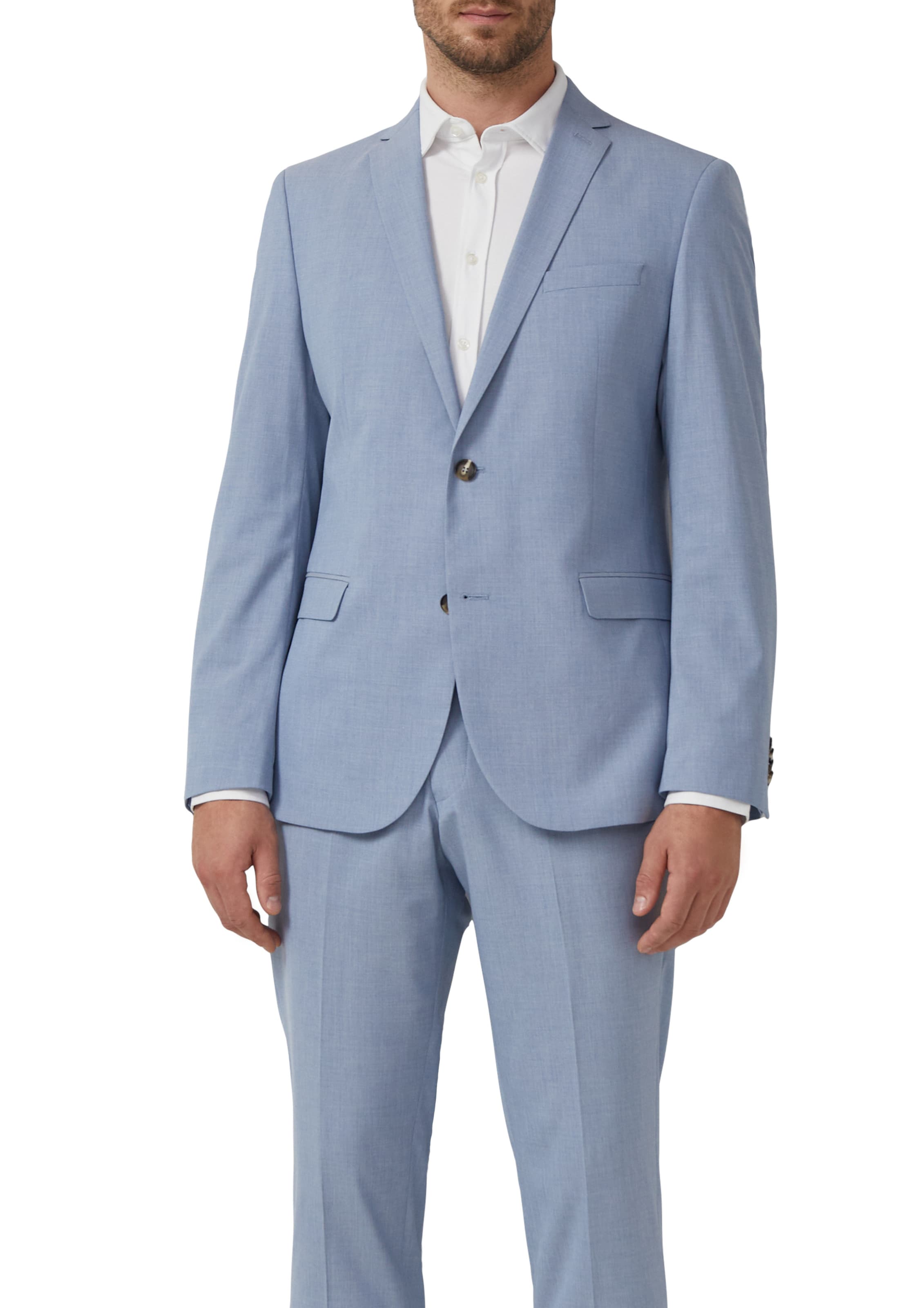 Slim fit Giacca da completo di s.Oliver in blu