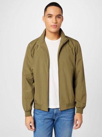 Casual Friday Between-Season Jacket 'Joshu' in Green: front