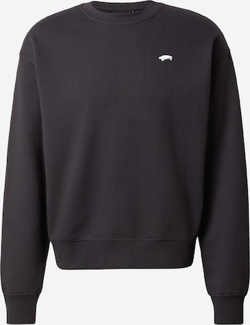 VANS Sweatshirt in Black: front