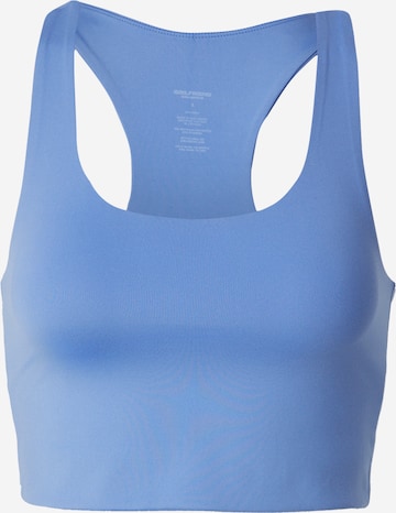 Girlfriend Collective Спортивный бюстгальтер 'PALOMA' в Синий: спереди