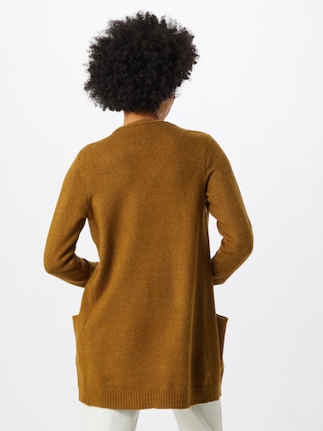 VILA Knit Cardigan 'Ril' in Brown