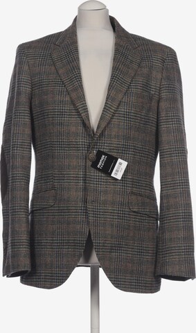 Hackett London Suit Jacket in M-L in Brown: front