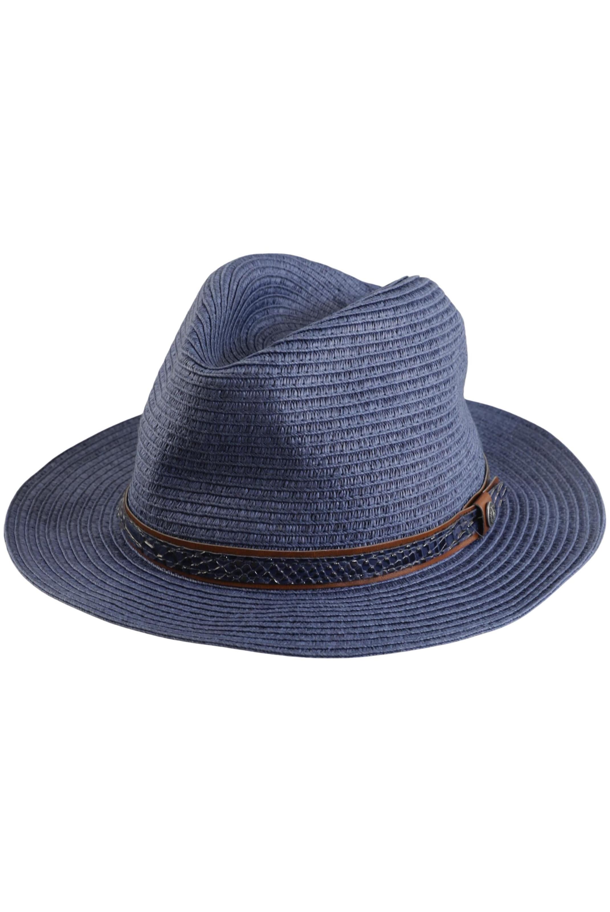 bugatti Hut oder Mütze 56 in Blau: Vorderseite