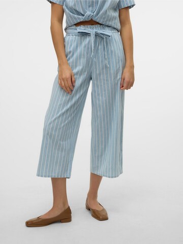 VERO MODA - Pierna ancha Pantalón 'VMXENIA' en azul: frente