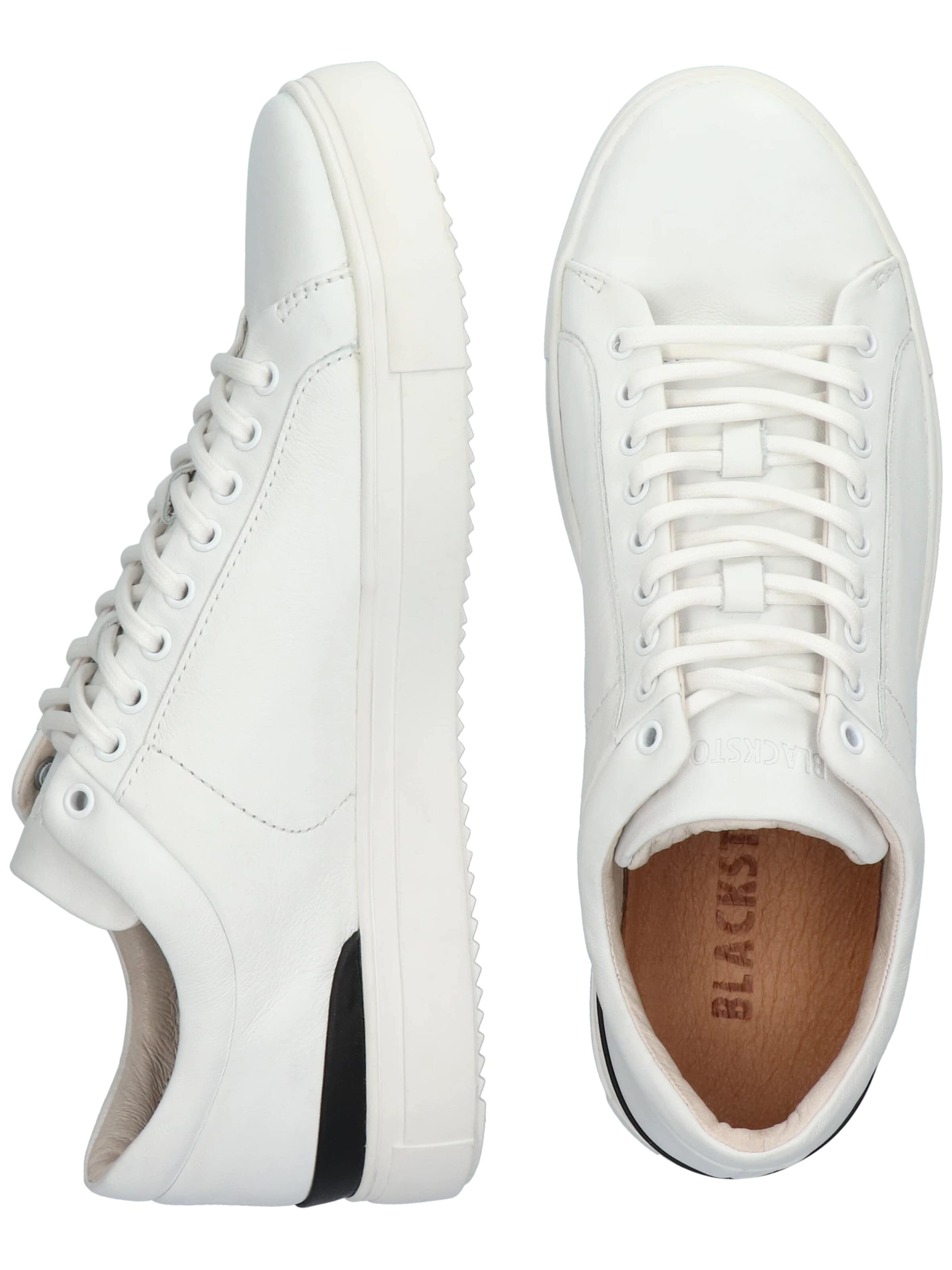BLACKSTONE Sneakers laag 'Mitchell PM56' in Wit