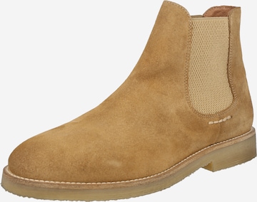 PAVEMENT Chelsea Boots 'Mikkel' in Brown: front