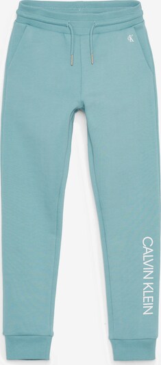 Calvin Klein Jeans Pants in Blue / White, Item view
