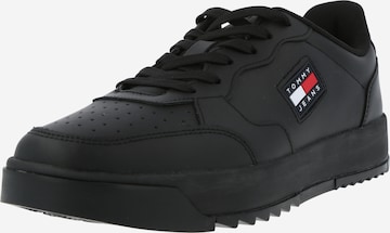 Tommy Jeans Platform trainers 'Michael' in Black: front