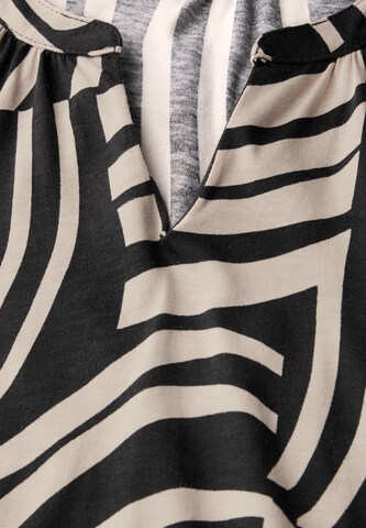 STREET ONE Shirt im Tunika-Look in Beige
