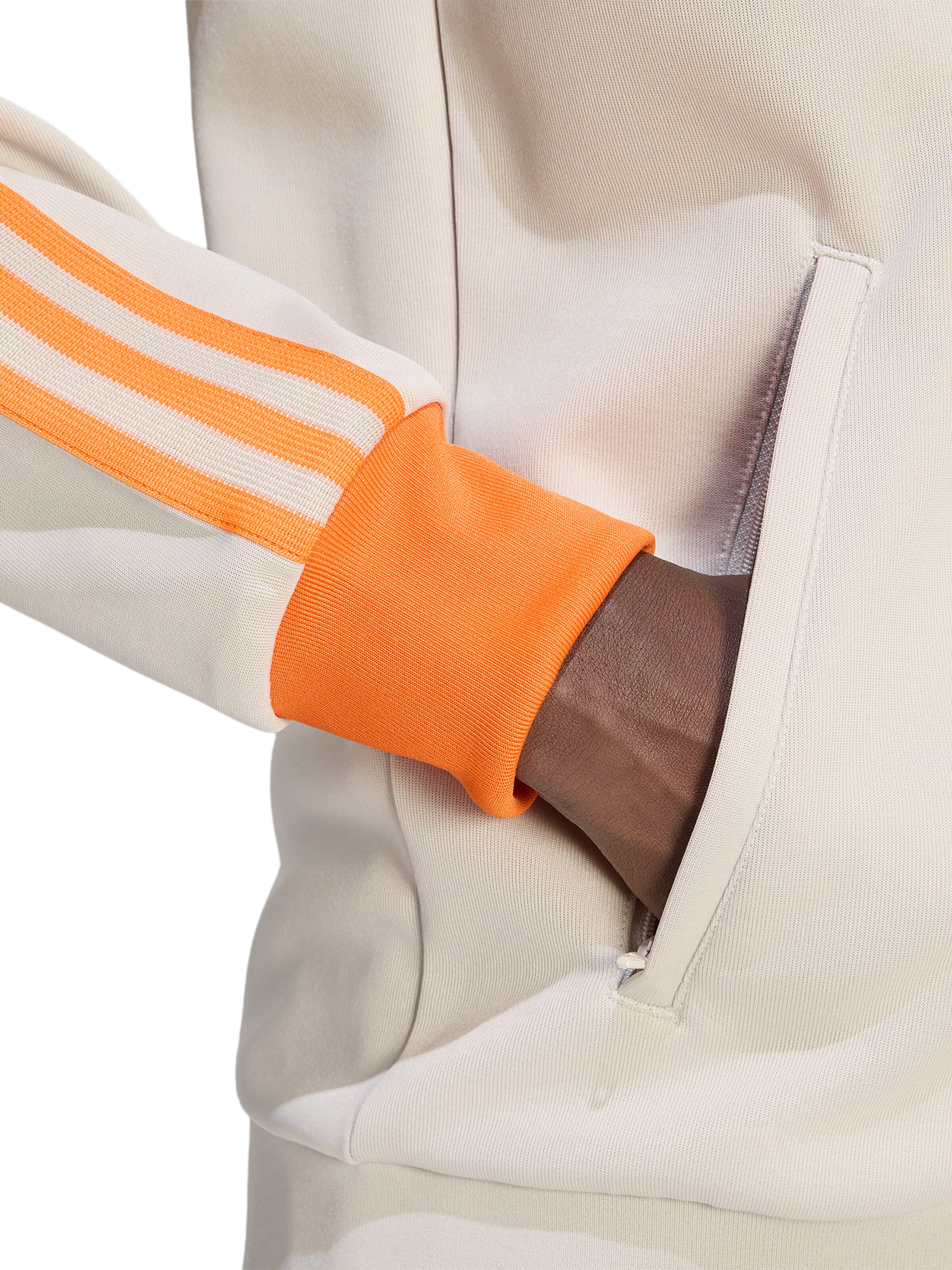 smėlio ADIDAS PERFORMANCE Sportinė striukė 'FC Bayern'