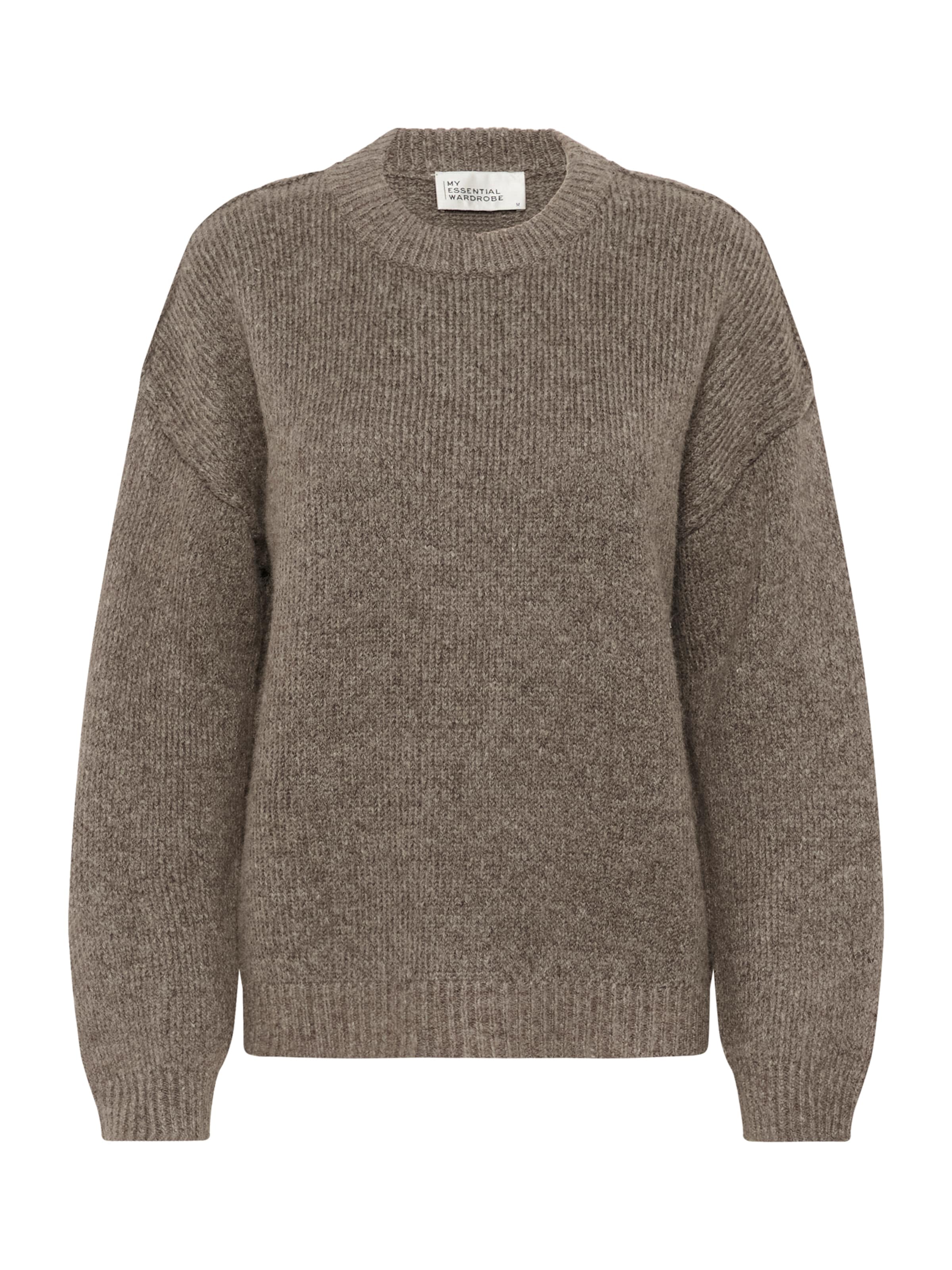 My Essential Wardrobe Πουλόβερ 'Paloma' σε καφέ: μπροστά