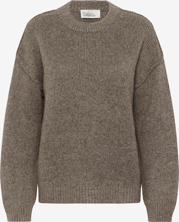 My Essential Wardrobe Sweater 'Paloma' in Brown: front