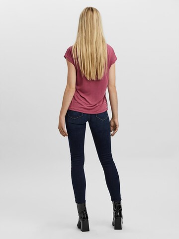 T-shirt 'VMFilli' VERO MODA en rose
