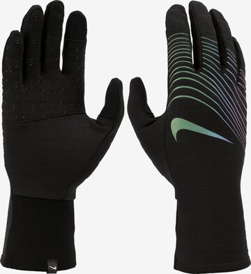 NIKE Athletic Gloves 'Sphere' in Black: front