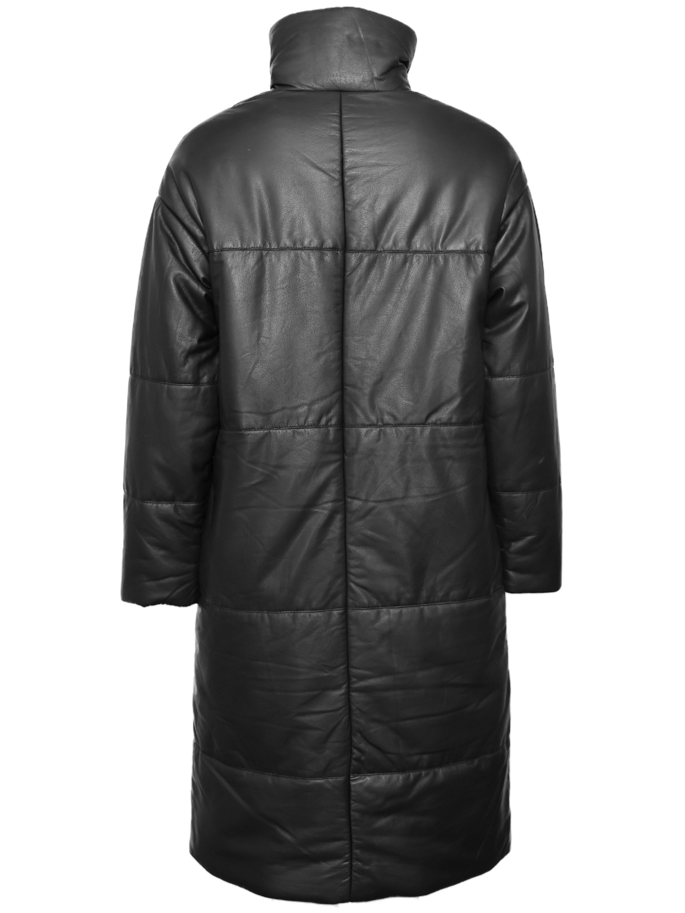 Maze Winter Coat in Black