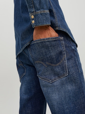 Regular Jeans 'Mike' de la JACK & JONES pe albastru