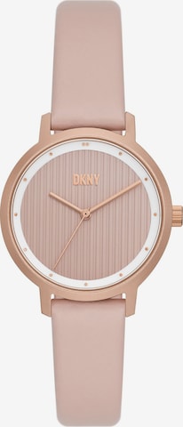 DKNY Analog Watch in Pink: front