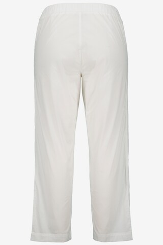 Regular Pantalon chino Ulla Popken en blanc