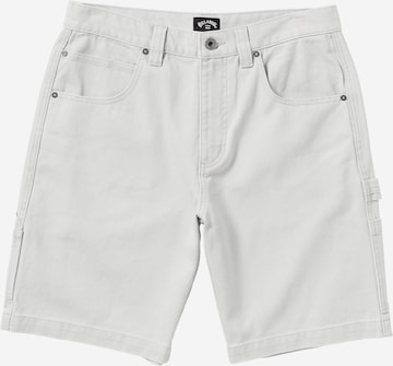 BILLABONG Jeans 'Workwear' in Wit: voorkant