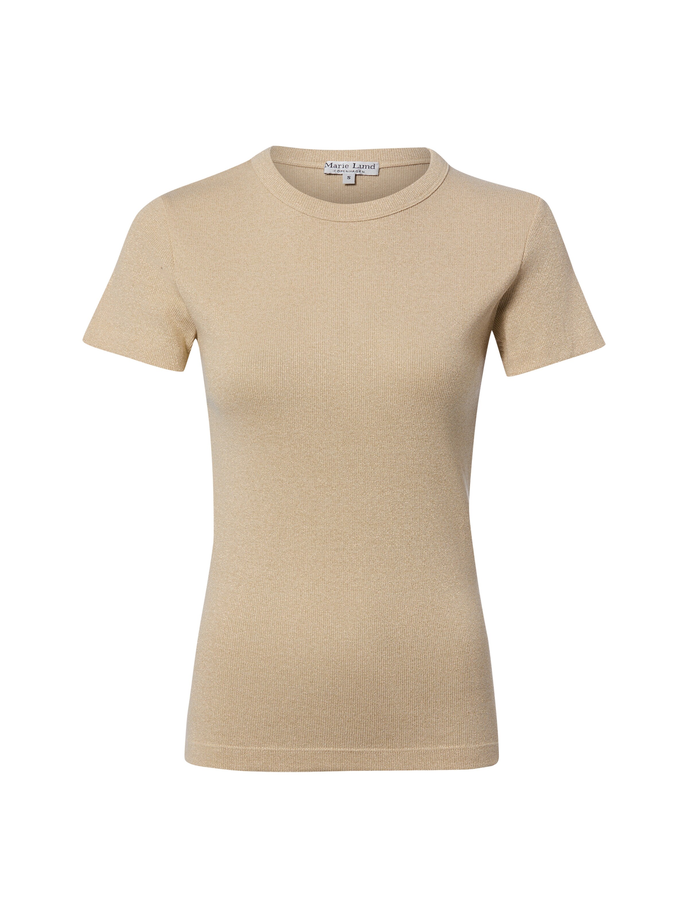 Marie Lund Shirt in Gold: front