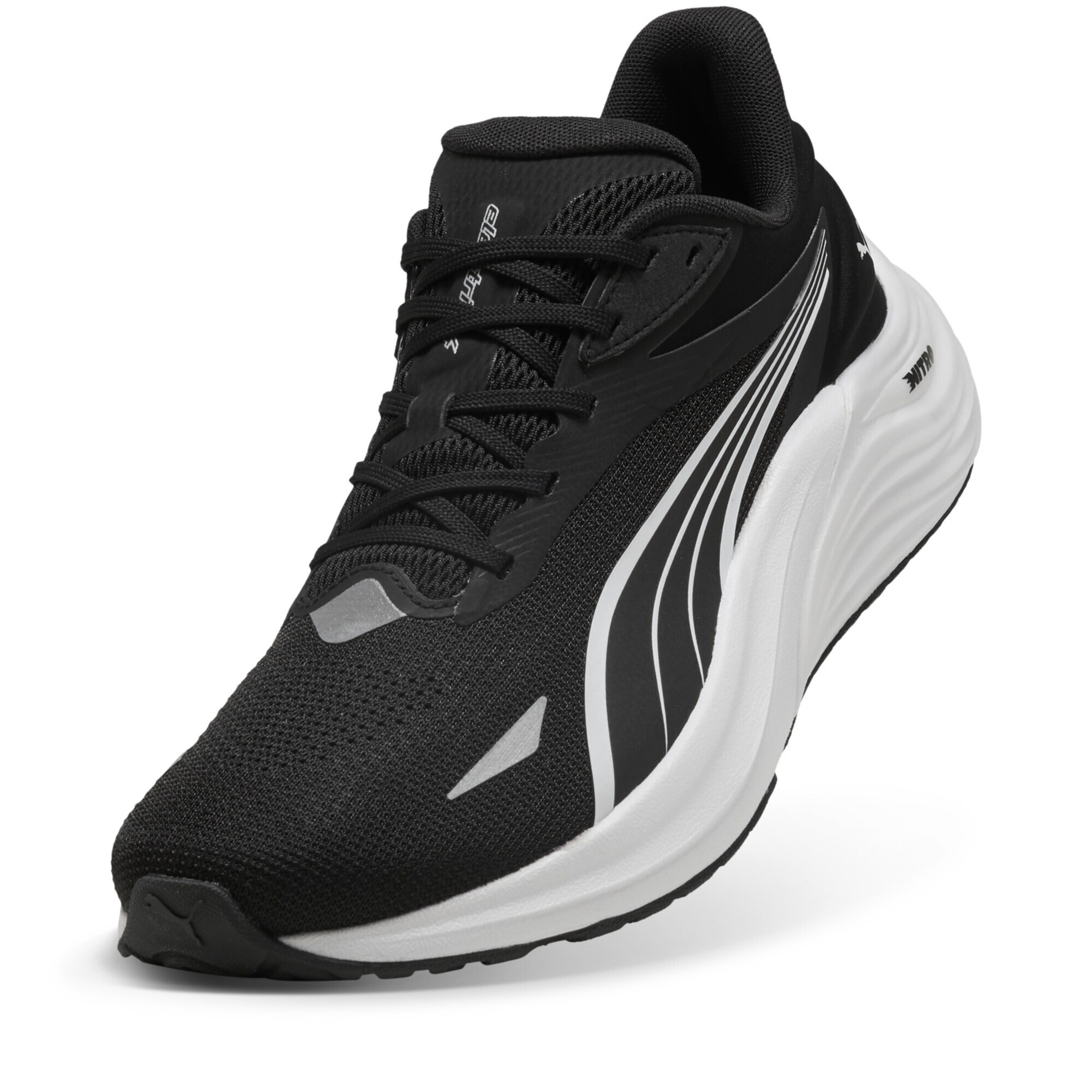 Chaussure de course 'Electrify Nitro 4' PUMA en noir