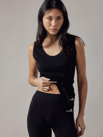 Maglietta 'Canotta Spalla Larga' di OWN Off With Nature in nero