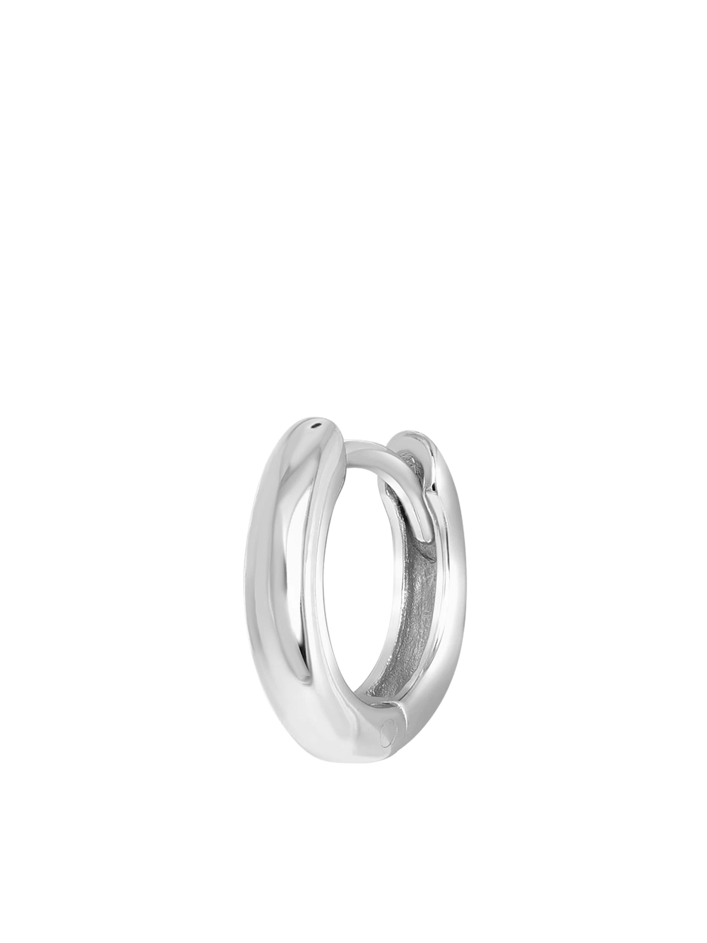 Lucardi Piercingschmuck in Silber: Vorderseite