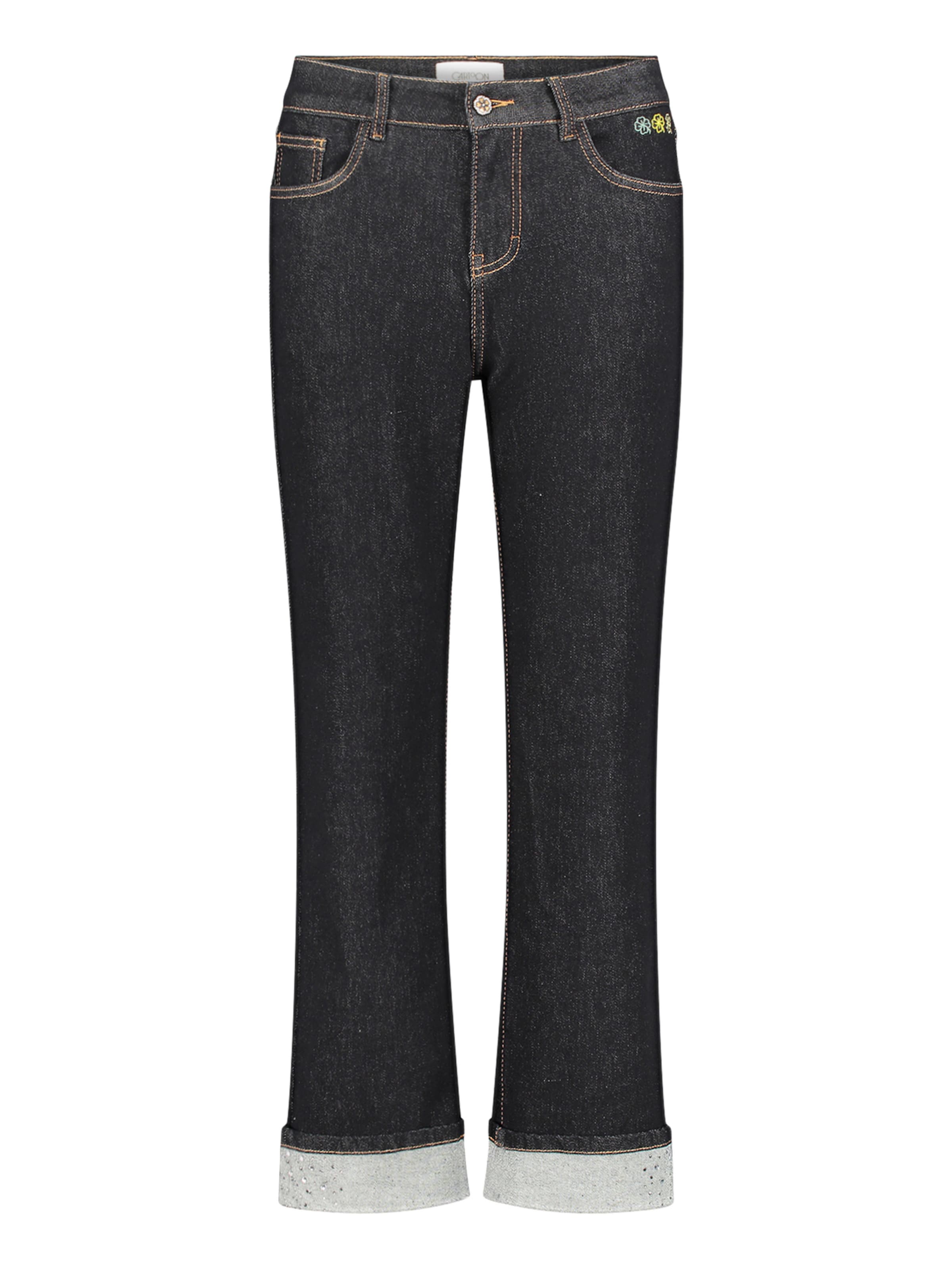 Regular Jean Cartoon en noir : devant