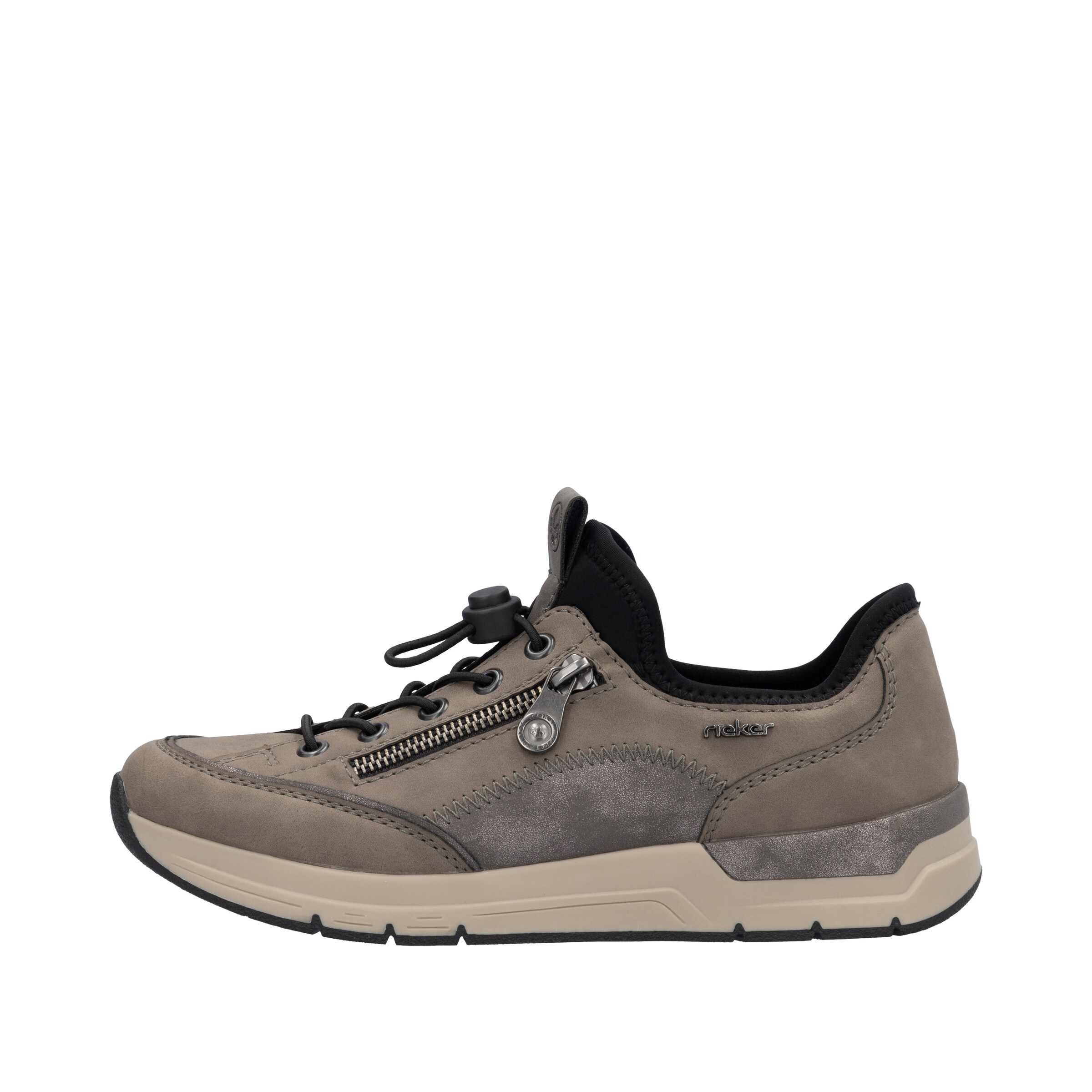 Rieker Athletic Lace-Up Shoes in Grey