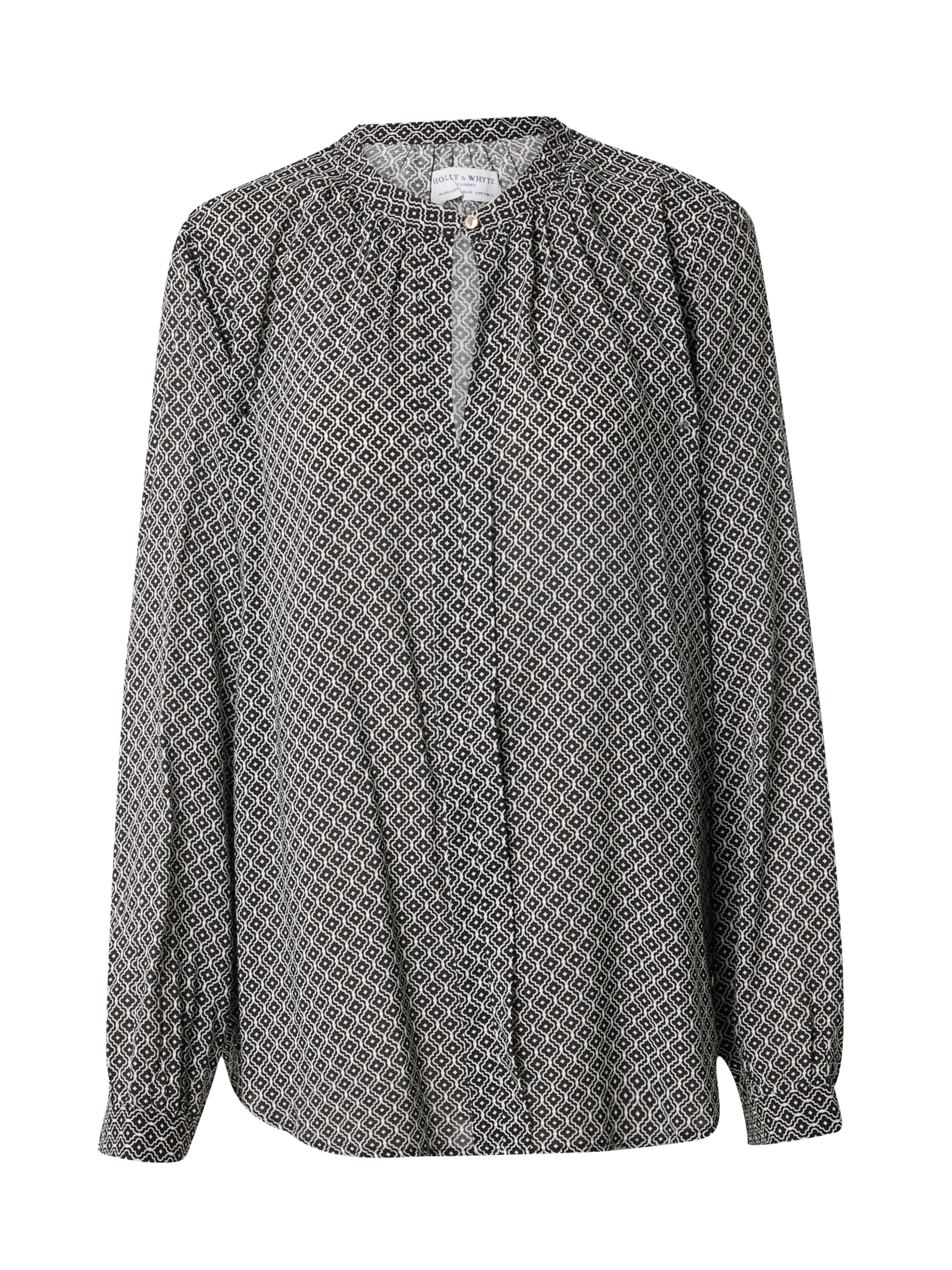 Lindex Bluse 'Molle' in Schwarz: Vorderseite