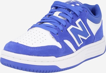 Baskets '480' new balance en bleu : devant