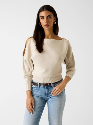 GUESS Pullover in Beige: Vorderseite