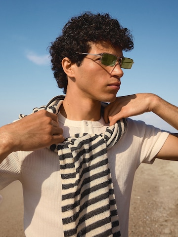 Bershka Sunglasses in Gold